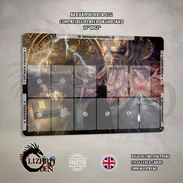 ARKHAM HORROR LCG Invocation Play Mat 17.22 - PicClick UK ARKHAM HORROR LCG Invocation Play Mat 17.22 - PicClick UK
