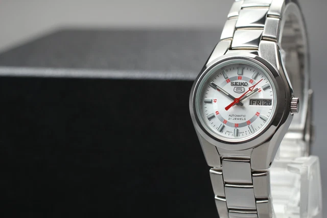 Montre Vintage Seiko Hi-Beat Automatique 2205-0400 Pour Femme - À Restaurer - Doré/argenté
