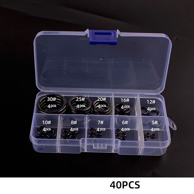 Kit Réparation Anneaux Canne à Pêche - 80 Pièces, Céramique, 10 Tailles (1,5 à 3,5 Mm) - Pour Remplacer Les Guides