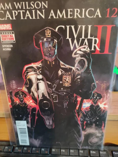 Marvel Comics Sam Wilson Captain America #12 October 2016