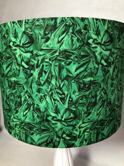 Abat-jour 20/30/40 cm à Liberty of London « kit » tissu coton vert pelouse tana 2