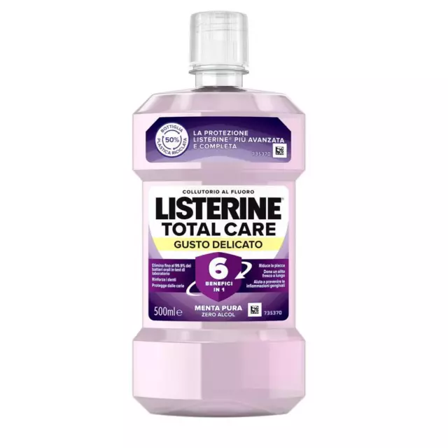 LISTERINE® Total Care Delicato Johnson &amp; Johnson 500ml