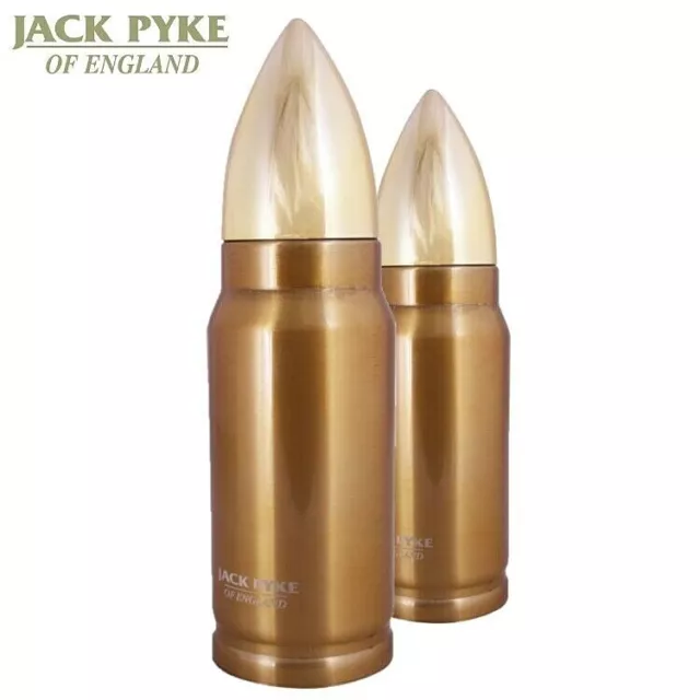 Jarra Termo BULLET 330/500 ML Jack Pyke Acero Inox. ; Térmica Botella Aislante