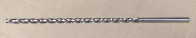 5/16 x 12" Long USA Twist Drill Bit Extra Length 8.75" LOC Straight shank Drills
