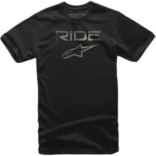 Alpinestars Ride 2.0 Camo Tee T-Shirt Black M, L, XL, or 2XL