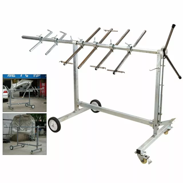 Adjustable Car Body Paint Rack, Repair Work Stand Bumper/ Panel Holder Stand