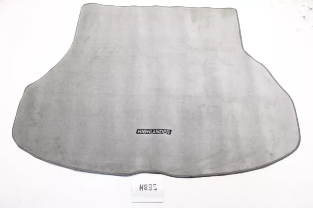 New OEM Ash Gray Cargo Mat Carpet Liner Genuine Toyota Highlander 2001-2007