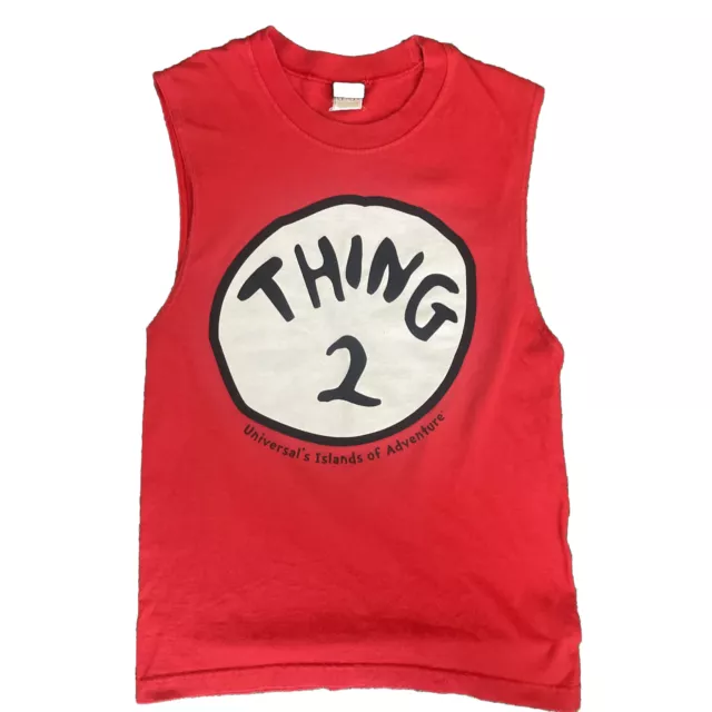 Red Thing 2 Universal Studios Tank Top Size Small