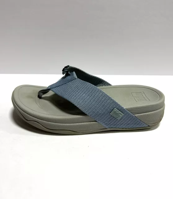Fitflop Womens Surfa Sandal Blue 7 M (tear)