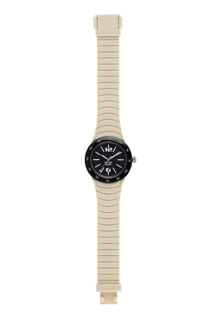 Orologio HIP HOP uomo METAL SOLARE, cinturino in silicone-metallo, SOLO TEMPO-3H