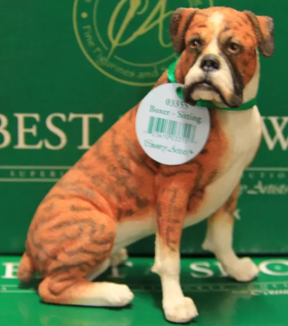 Country Artists-Best in Show "Boxer Sitting* No: 03355-rare 3