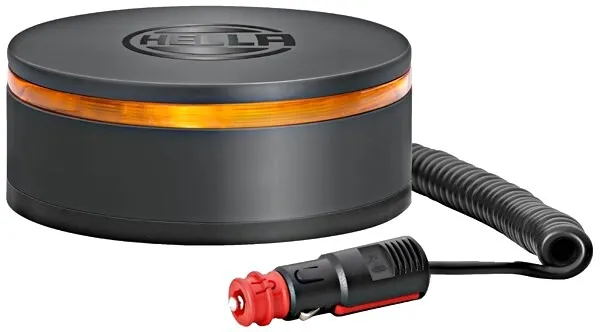 HELLA Strobe-Type Beacon LED Black 12V/24V 2XD455255-021