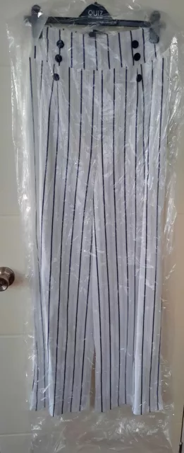 Quiz striped deals trousers