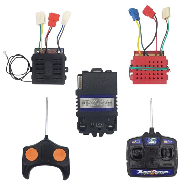 27MHz Remote-Control Receiver 6V/12V For Children Electric Car Toy Replacement