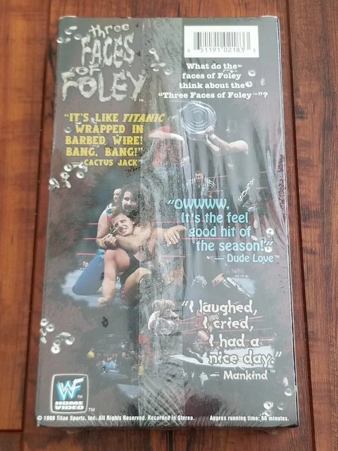 Wwf Foley THREE FACES OF Foley (VHS, 1998, WWF - Mick Foley) - Brand NEW £20.43 ...