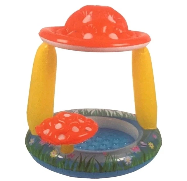 CRANE CHILDRENS INFLATABLE Paddling Pool With Parasol Ages From 24 ...