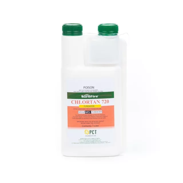 PCT CHLORTAN 720 FUNGICIDE  1 LITRE  Turf , Fruit , vegetables , Ornamenals.