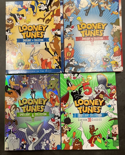 LOT DE 4 Looney Tunes WB Spotlight Collection Volume 1 2 4 & 5 DVD ...
