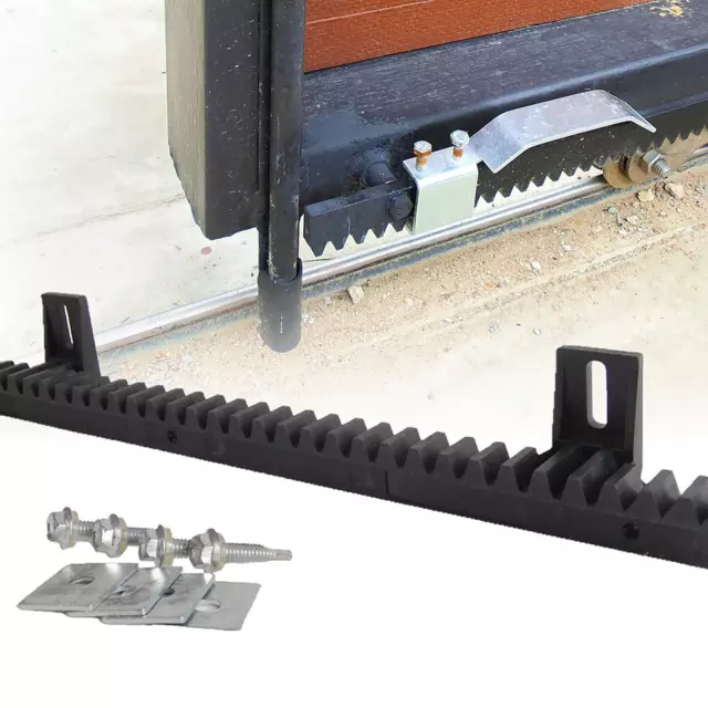 Versatile Use Sliding Gate Hardware Accessories Kit - 4m Gear Rack Track