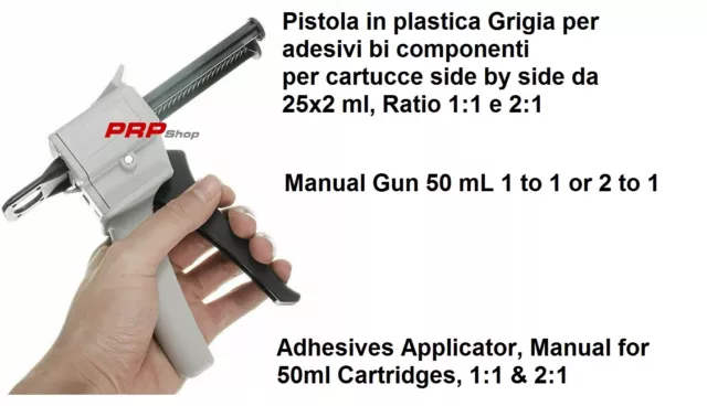 Pistola Manuale In Plastica Adesivo Bicomponente Riparazione Materie Plastiche