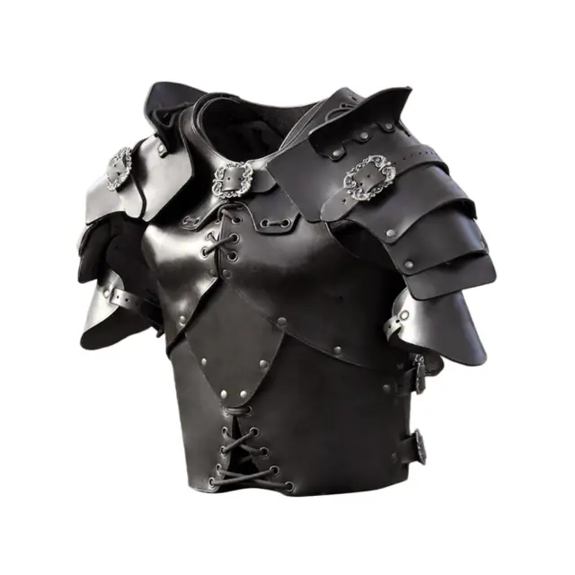 Medieval Chest Armor PU Leather Cosplay Halloween Party Viking Warrior Armors