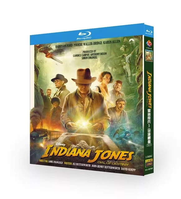 INDIANA JONES AND the Dial of Destiny (2023)Bluray HD Movie 1 Disc All Region 16.99 PicClick