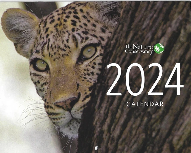 THE NATURE CONSERVANCY 2024 Monthly Planner and Wall Calendar NEW