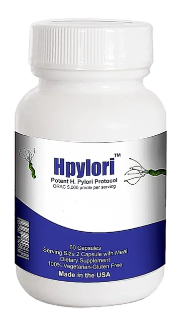 Vitalee Helicobacter Pylori and Leaky Gut Defense Supplement (Capsule 60ct)
