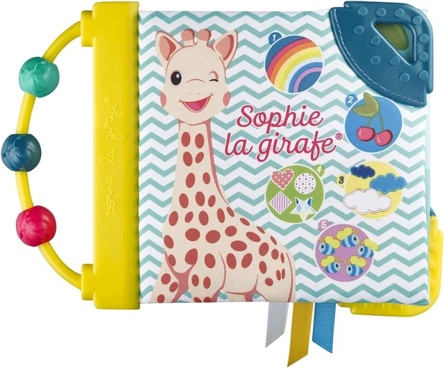 SOPHIE LA GIRAFE - 1 Livre D'Eveil Pour Les Bébés - Nombreuses Activités - Dével