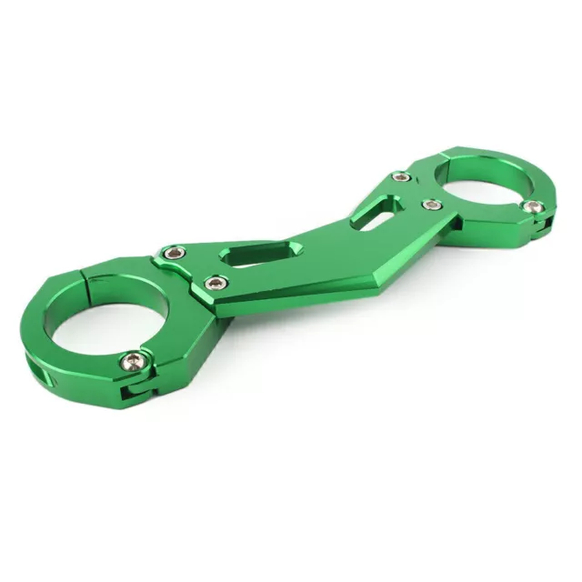 Front Shock Absorber Damper Fork Balance Brace Bracket green for KAWASAKI Z900 2