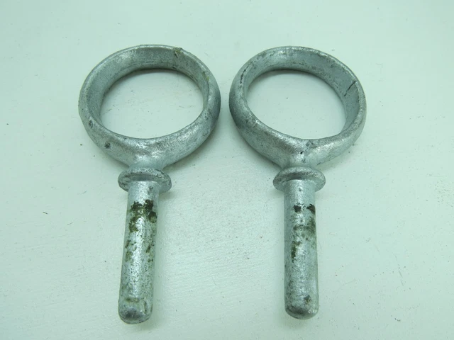Galvanized Pair 1+15/16 Inch Oar Locks For  Boat (C2.5A738)