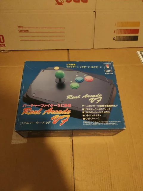 Hori Real Arcade V7 Game Controller Arcade Stick - Boxed Tested Working- SS