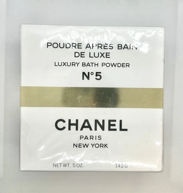CHANEL N°5 Poudre Apres Bain de Luxe CHANEL No 5 Poudre Apres Bain de Luxe 5 oz 142g [Luxury Body