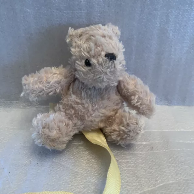 WINNIE THE POOH Plush Classic Pooh  Tan Bear PACIFIER  HOLDER CLIP
