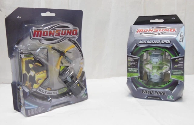 Monsuno - 7756 - Figurine - Core Deluxe Motorisé Et Lumineux - 24987 - Wild Perpetual Core - Pack 3 X 1 Pièces