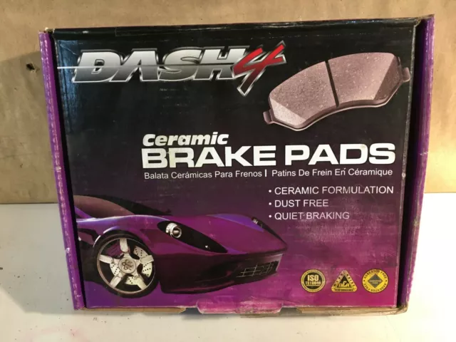 Front Ceramic Brake Pads CD1508 Dash 4 Brake