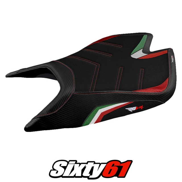 APRILIA RSV4 2021 2022 2023 Seat Cover Tappezzeria Ultragrip Italy Flag