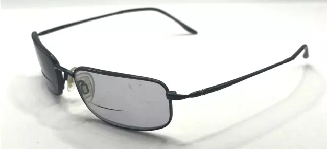 Serengeti 6857 Black Metal Rectangle Sunglasses Frame Japan