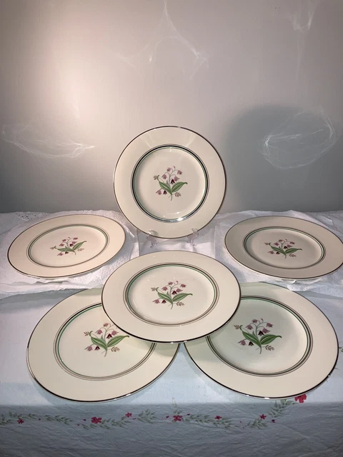 1950's Old Ivory Coralbel Syracuse China OPCO 9 3/4 in Dinner Plate (4.99 ea)