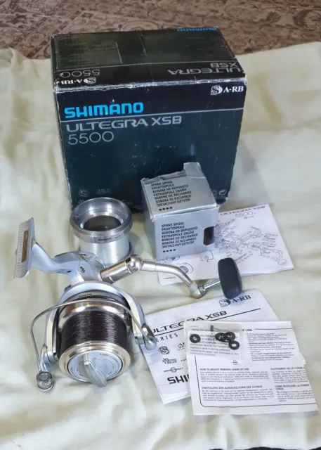 SHIMANO 5500 TRIBAL Reel + 1spare spool **Limited Edition camo reel , ref  re £249.00 - PicClick UK