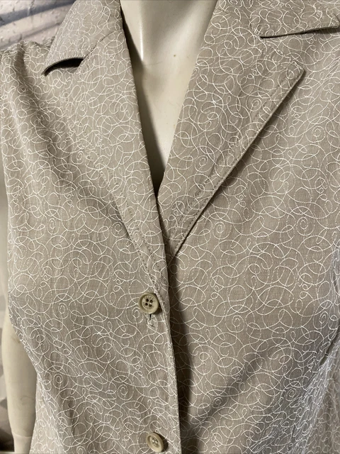 Robe Femme Taifun (Typhon) Taille 38, Couleur Blanc-argenté - Très Bon état D'occasion
