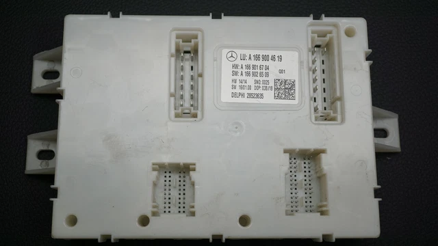 MERCEDES BENZ GLE Gls W166 Rear Sam Module Ecu Control Unit Delphi ...