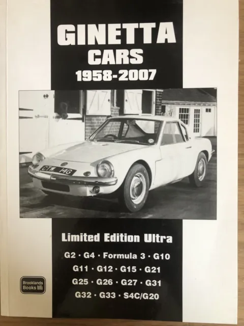 R. M. Clarke Ginetta Cars Limited Edition Extra 1958-2007 (Paperback)