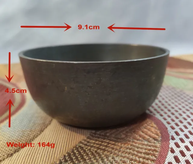 Orig.Used.Japanese Buddhist Bell .Singing Bowl.Copper Buddhist Bell .164g .9.1cm