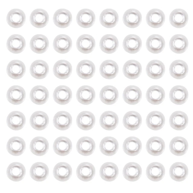 Abs Imitation Pearl Loose Beads White Slap Bracelets Jewelry