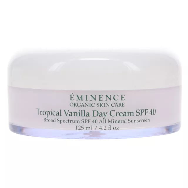 Eminence Tropical Vainilla Day Crema FPS 40 4,2 oz