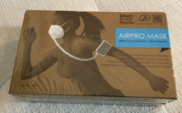 BROAD AirPro Mask Air Purifying Respirator Model FB2 NEW!