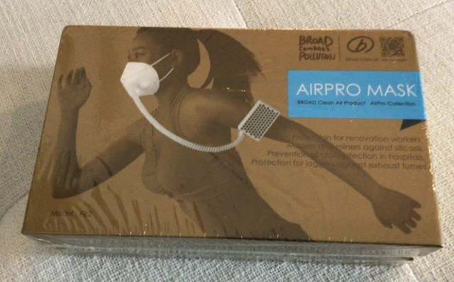 BROAD AirPro Mask Air Purifying Respirator Model FB2 NEW!