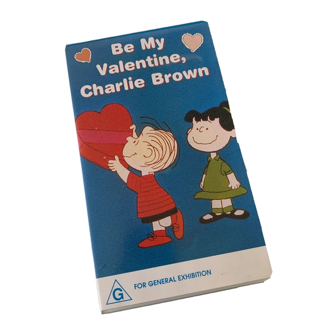CHARLIE BROWN BE My Valentine Charlie Brown Snoopy VHS Tape G Peanuts