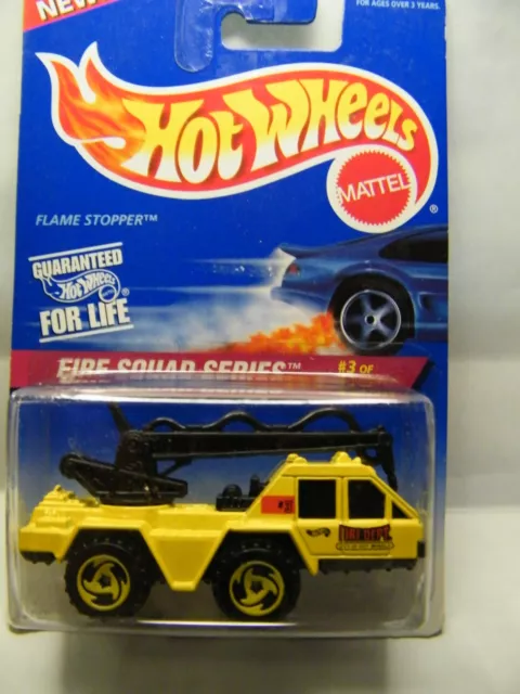 FLAME STOPPER, FIRE SQUAD SERIES #3 of 4 CARS,#426  HOT WHEELS 1995